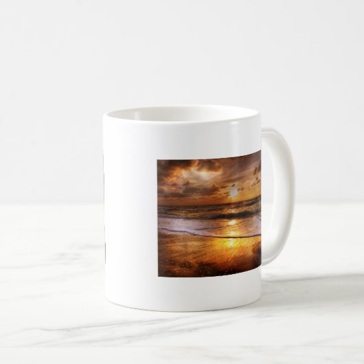 Sonnenuntergang Kaffeetasse (VorderseiteRechts)