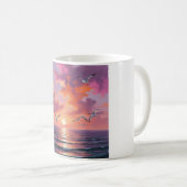 Sonnenuntergang Kaffeetasse (VorderseiteRechts)