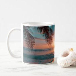 Sonnenuntergang Kaffeetasse