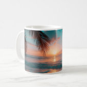 Sonnenuntergang Kaffeetasse (Vorderseite Links)