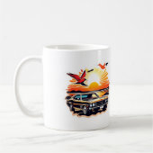 Sonnenuntergang Kaffeetasse (Links)