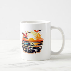 Sonnenuntergang Kaffeetasse