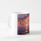 Sonnenuntergang Kaffeetasse (Vorderseite Links)