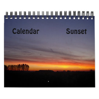 Sonnenuntergang Kalender