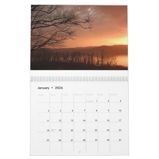 Sonnenuntergang Kalender (Jan 2026)