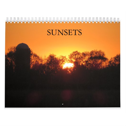Sonnenuntergang-Kalender Kalender (Titelbild)