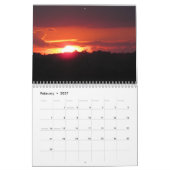 Sonnenuntergang-Kalender Kalender (Feb 2027)