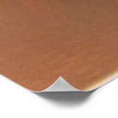 Sonnenuntergang (Kalifornische Landschaft) Poster (Ecke)