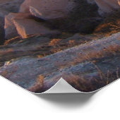 Sonnenuntergang Kappadocia Poster (Ecke)