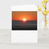 Sonnenuntergang, Karte (Gelbe Blume)