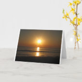 Sonnenuntergang, Karte (Gelbe Blume)