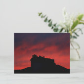 Sonnenuntergang Karte (Stehend Vorderseite)