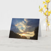 Sonnenuntergang, Karte (Gelbe Blume)