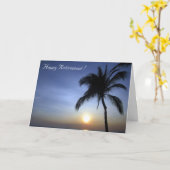 Sonnenuntergang Karte (Gelbe Blume)