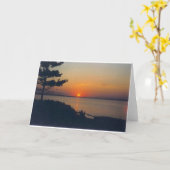 Sonnenuntergang, Karte (Gelbe Blume)