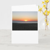 Sonnenuntergang, Karte (Gelbe Blume)