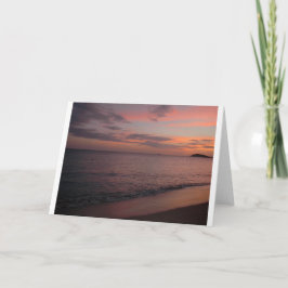 Sonnenuntergang, Karte