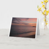 Sonnenuntergang, Karte (Gelbe Blume)