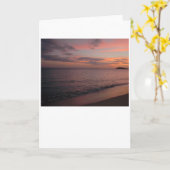 Sonnenuntergang, Karte (Gelbe Blume)