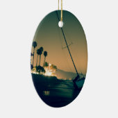 Sonnenuntergang Keramik Ornament (Rechts)