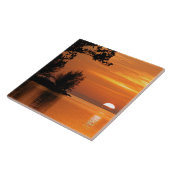 Sonnenuntergang Keramik Tile Fliese (Seite)