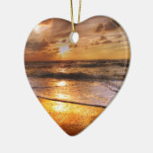 Sonnenuntergang Keramikornament (Links)