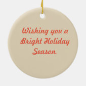 Sonnenuntergang Keramikornament (Hinten)