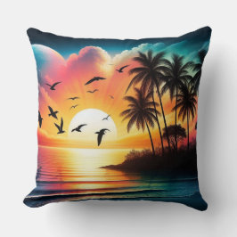 Sonnenuntergang Kissen