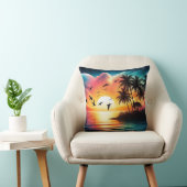 Sonnenuntergang Kissen (Stuhl )