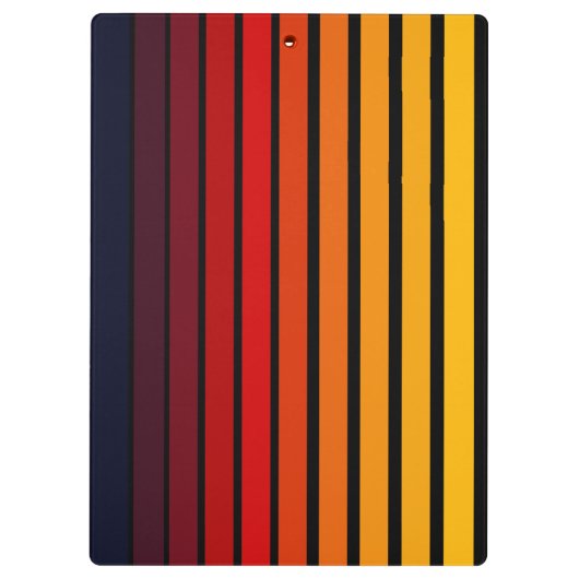 Sonnenuntergang Klemmbrett (Rückseite)