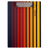 Sonnenuntergang Klemmbrett (Vorderseite)