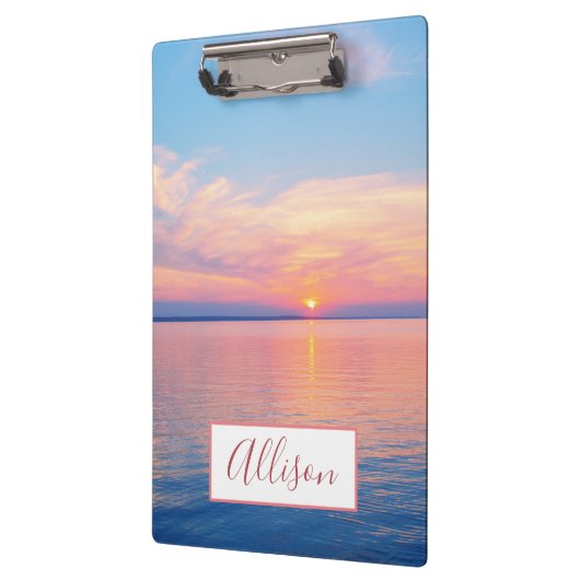 Sonnenuntergang Klemmbrett (Links)