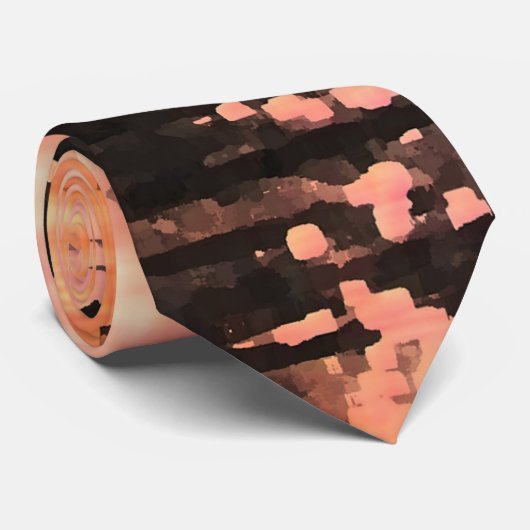 Sonnenuntergang Krawatte (Gerollt)