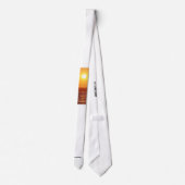 Sonnenuntergang Krawatte (Rückseite)