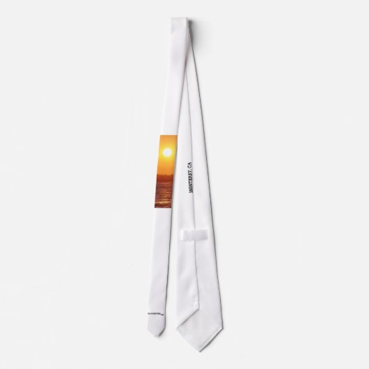 Sonnenuntergang Krawatte (Rückseite)