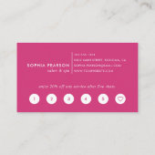 Sonnenuntergang | Kunde Treuekarte (Rückseite)