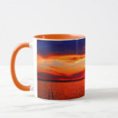 Sonnenuntergang-Kunst Tasse (Links)