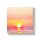 Sonnenuntergang Küste Keillandwand