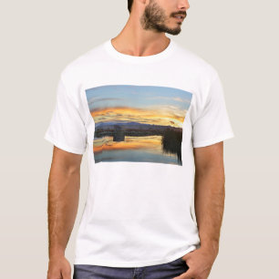 Sonnenuntergang Lagunas Nimez, EL Calafate, T-Shirt