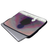 Sonnenuntergang Laptopschutzhülle (Vorne Knopf)