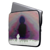 Sonnenuntergang Laptopschutzhülle (Vorderseite Links)