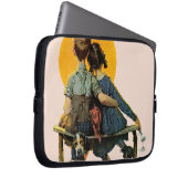 Sonnenuntergang Laptopschutzhülle (Vorne Rechts)