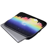 Sonnenuntergang Laptopschutzhülle (Vorne Knopf)