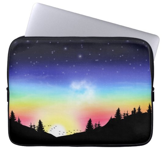 Sonnenuntergang Laptopschutzhülle (Vorderseite)
