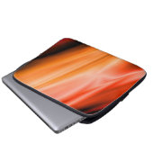 Sonnenuntergang Laptopschutzhülle (Vorne Knopf)