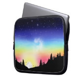 Sonnenuntergang Laptopschutzhülle (Vorderseite Links)