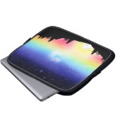 Sonnenuntergang Laptopschutzhülle (Vorne Knopf)