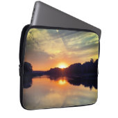 Sonnenuntergang Laptopschutzhülle (Vorne Rechts)