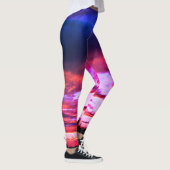 Sonnenuntergang-Laufgamaschen Leggings (Rechts)