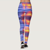 Sonnenuntergang Leggings (Rückseite)